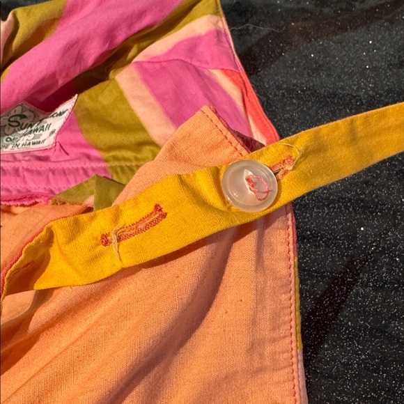 60s Sun Fashions of Hawaii Romper Play Suit Swim Bathing Suit - Picture 10 of 13